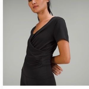 Modal Blend Yoga Short Sleeve Shirt